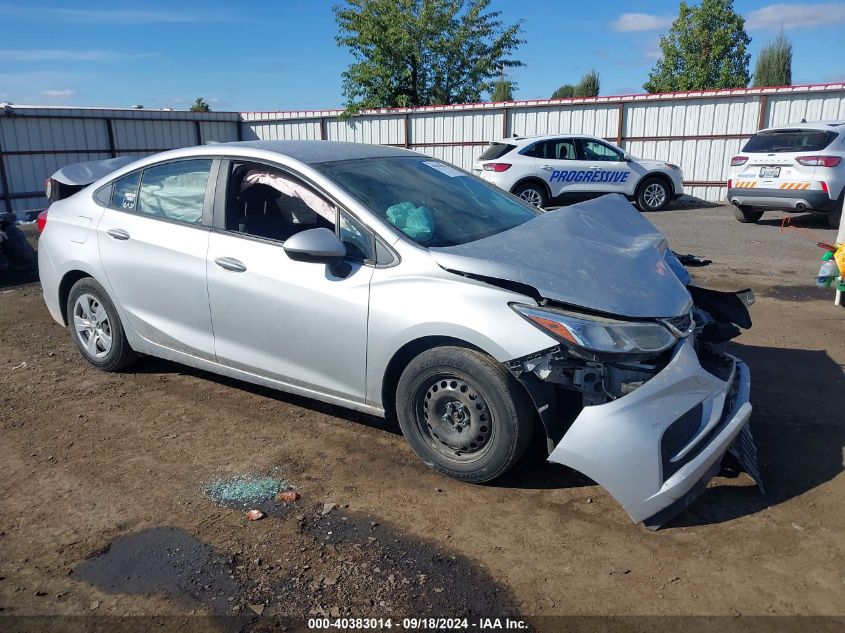 2016 Chevrolet Cruze Ls Auto VIN: 1G1BC5SM7G7256255 Lot: 40383014