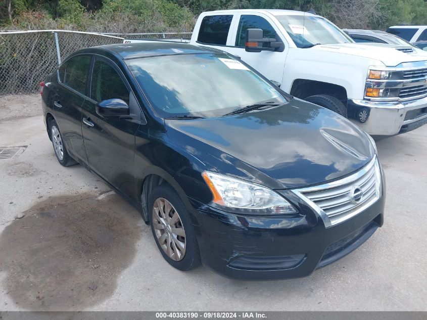 2015 Nissan Sentra S VIN: 3N1AB7AP3FY293025 Lot: 40383190