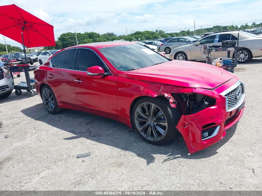 2021 Infiniti Q50 Luxe Awd VIN: JN1EV7BR1MM754280 Lot: 40384376