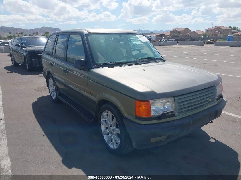 2000 Land Rover Range Rover 4.0/4.0 Se/County VIN: SALPF1540YA428132 Lot: 40393638