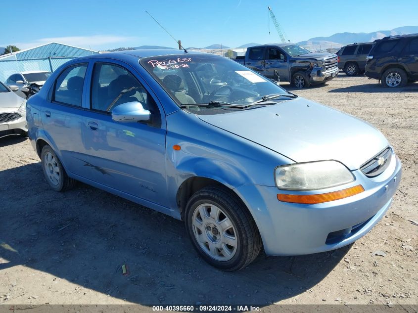 2004 Chevrolet Aveo Ls VIN: KL1TJ52664B252250 Lot: 40395660