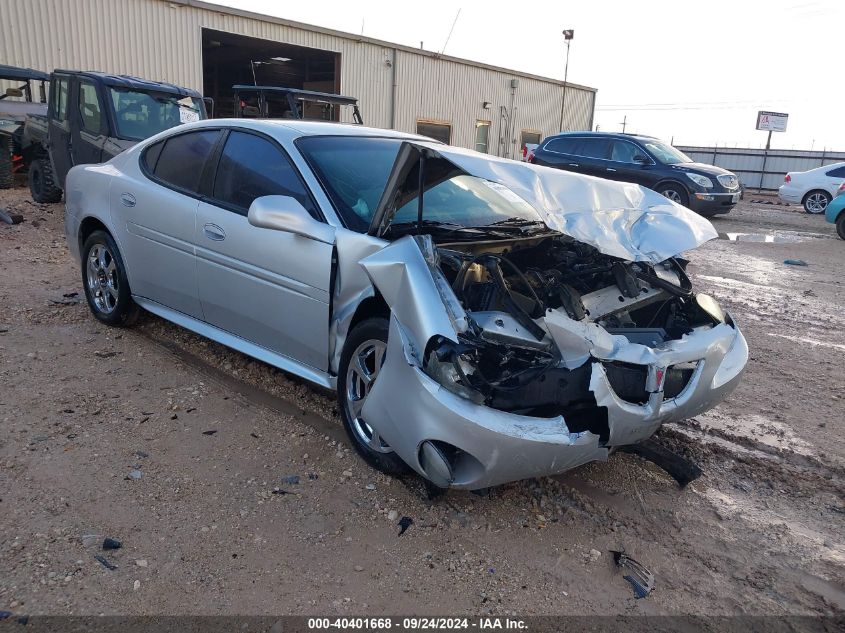 2004 Pontiac Grand Prix Gt1 VIN: 2G2WP522X41236512 Lot: 40401668