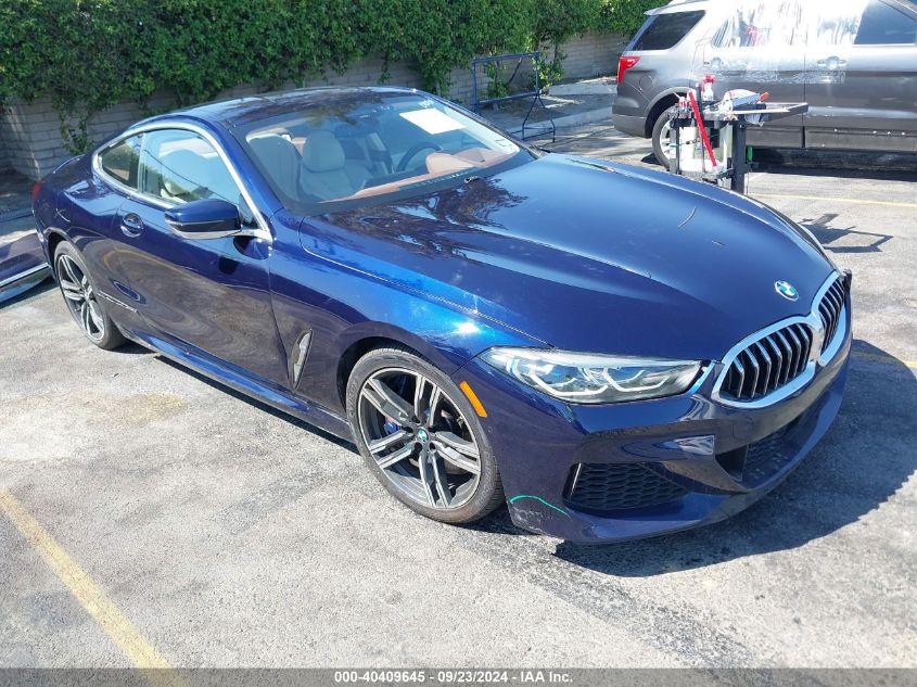 2019 BMW M850I xDrive VIN: WBABC4C55KBU96741 Lot: 40409645