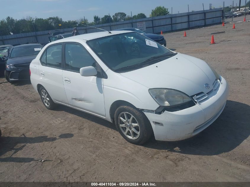 2001 Toyota Prius Base (Ecvt) VIN: JT2BK12U010036709 Lot: 40411034