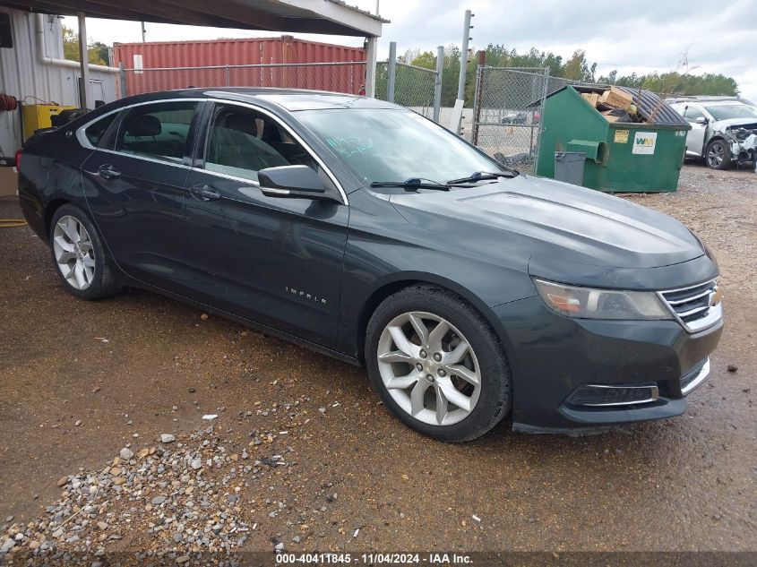 2014 Chevrolet Impala 2Lt VIN: 2G1125S31E9111925 Lot: 40411845