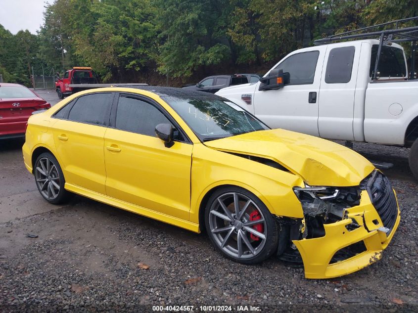 2017 Audi S3 Premium Plus VIN: WAUB1HFF0H1066017 Lot: 40424567