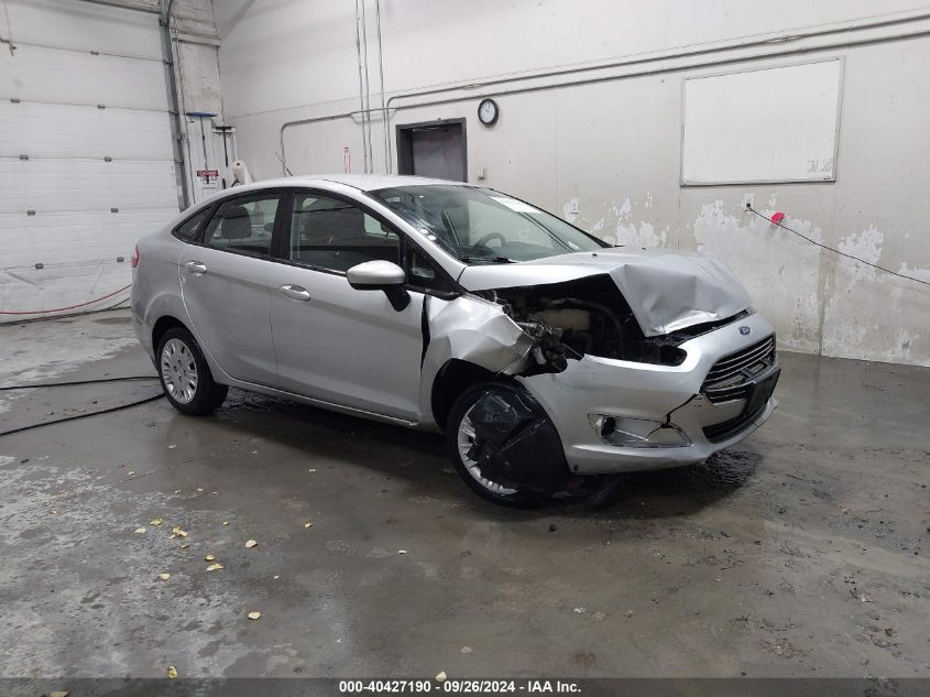 2017 Ford Fiesta S VIN: 3FADP4AJXHM156377 Lot: 40427190