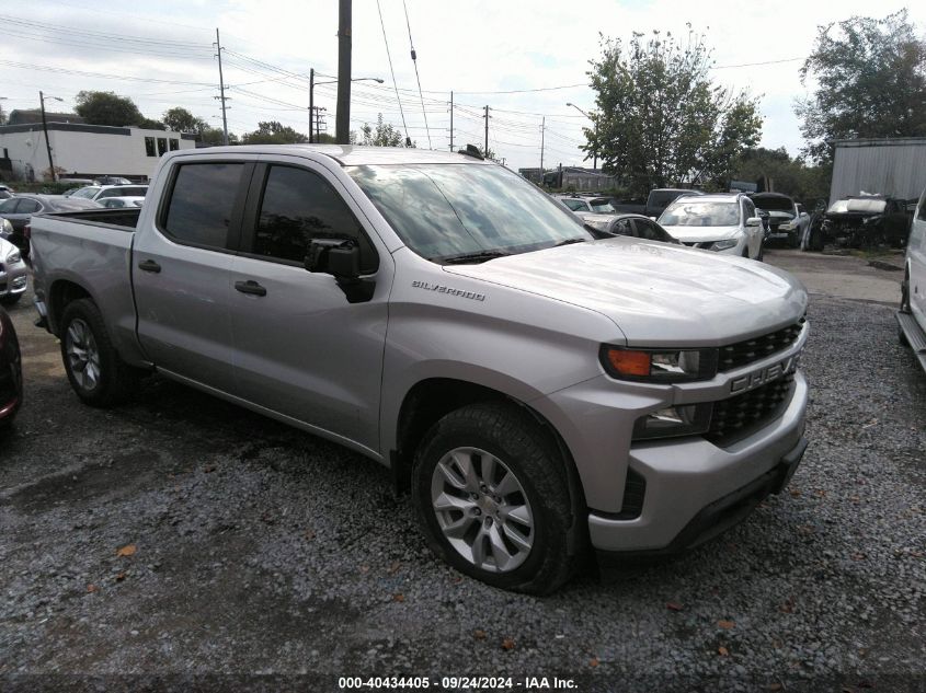 2020 Chevrolet Silverado 1500 2Wd Short Bed Custom VIN: 3GCPWBEK6LG135650 Lot: 40434405