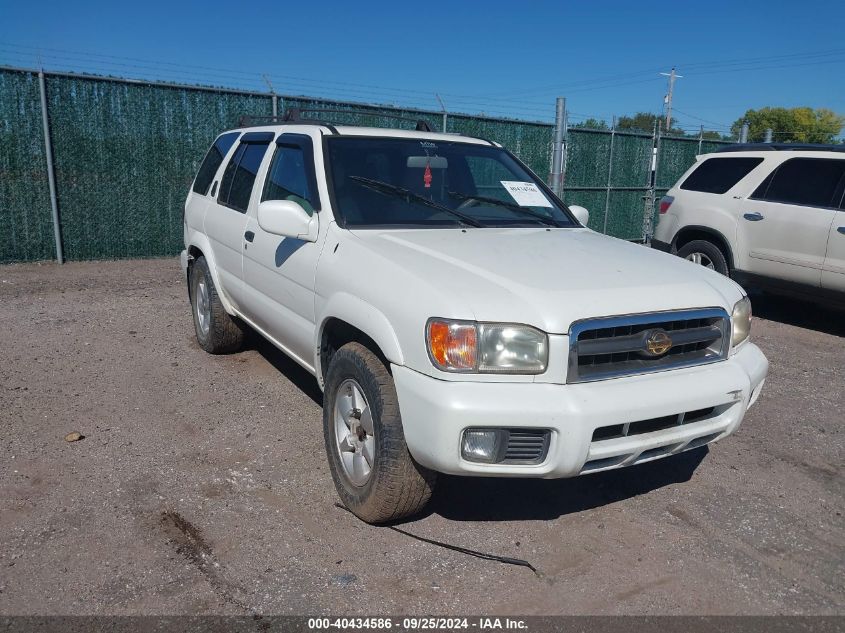 2000 Nissan Pathfinder Le/Se/Xe VIN: JN8AR07Y3YW420385 Lot: 40434586