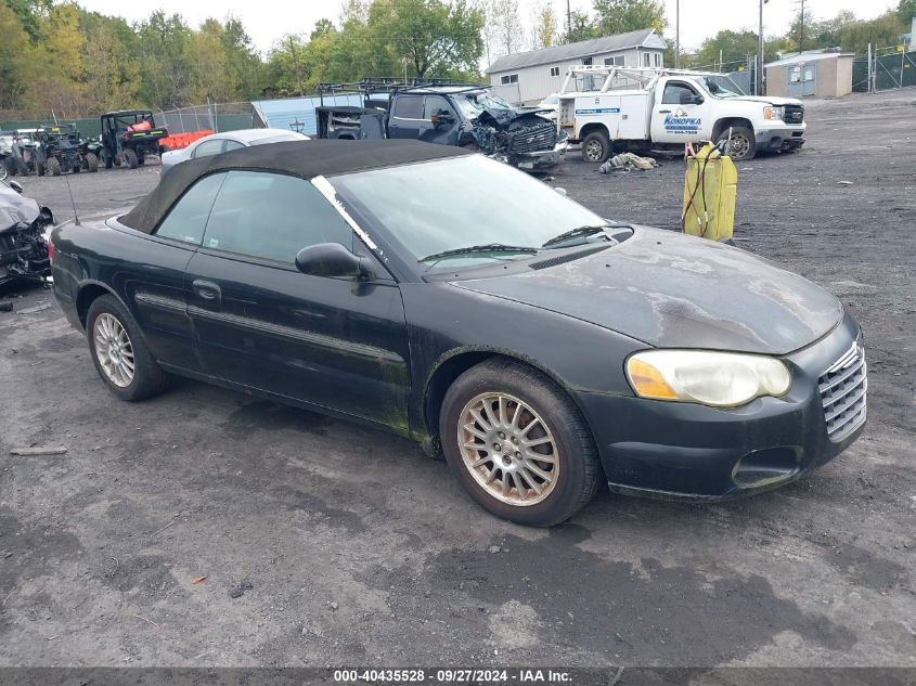 2004 Chrysler Sebring Lxi VIN: 1C3EL55R54N204730 Lot: 40435528