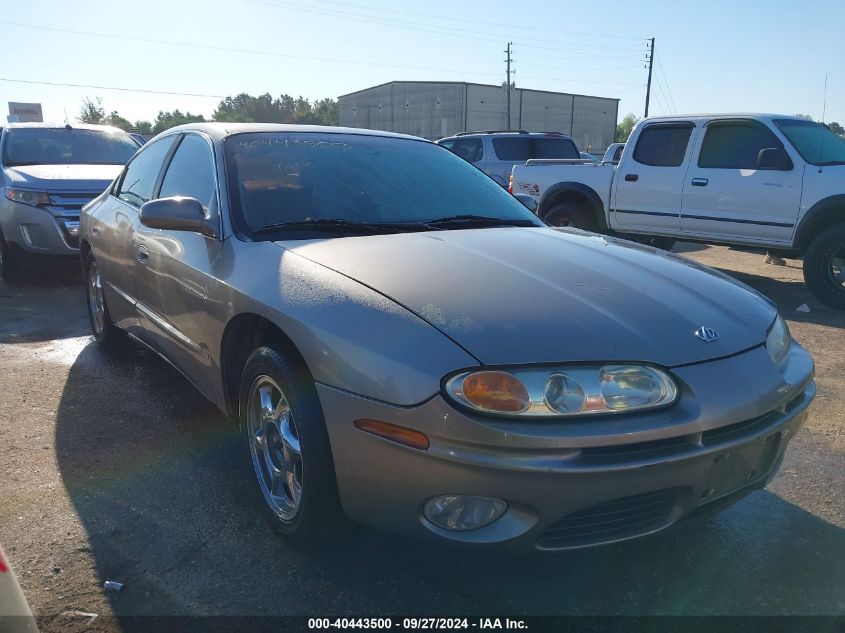 2001 Oldsmobile Aurora 4.0 VIN: 1G3GS64C514267418 Lot: 40443500