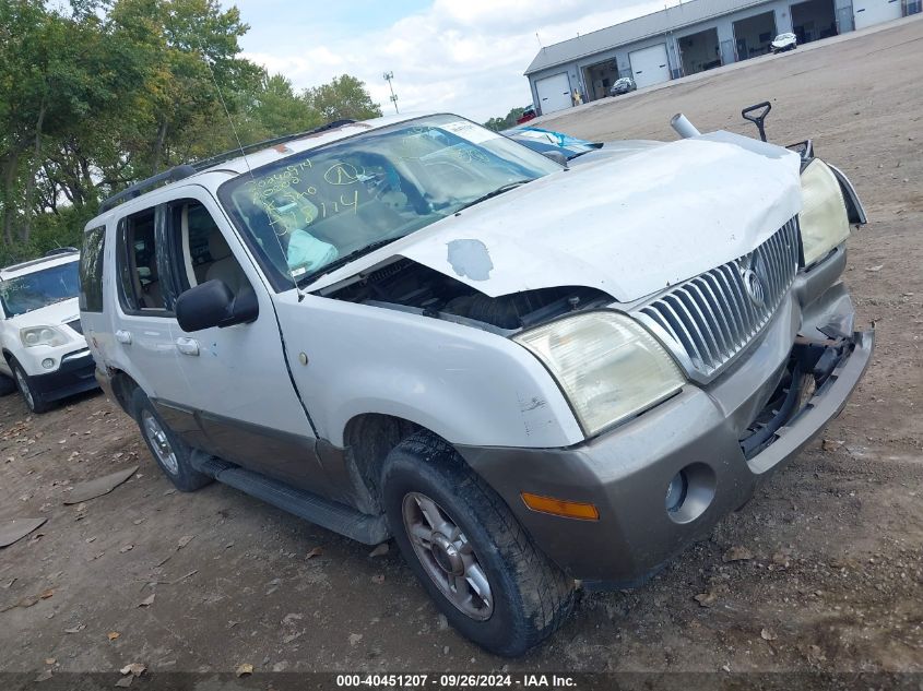 2003 Mercury Mountaineer VIN: 4M2ZU86K83UJ18114 Lot: 40451207