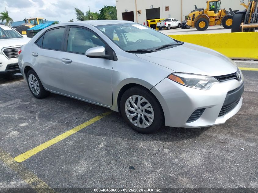 2015 Toyota Corolla L VIN: 2T1BURHEXFC358352 Lot: 40458665