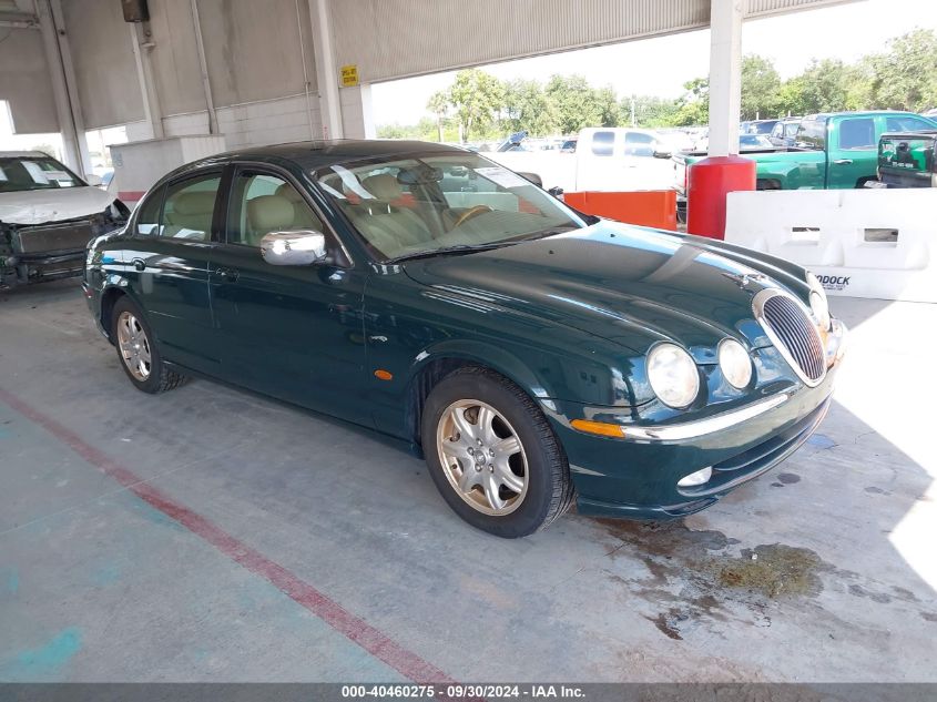 2000 Jaguar S-Type 4.0L V8 VIN: SAJDA01D8YGL38735 Lot: 40460275