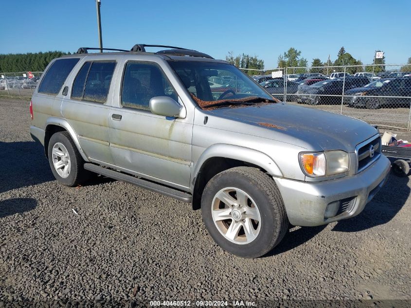 2002 Nissan Pathfinder Le/Se VIN: JN8DR09Y92W725598 Lot: 40460512