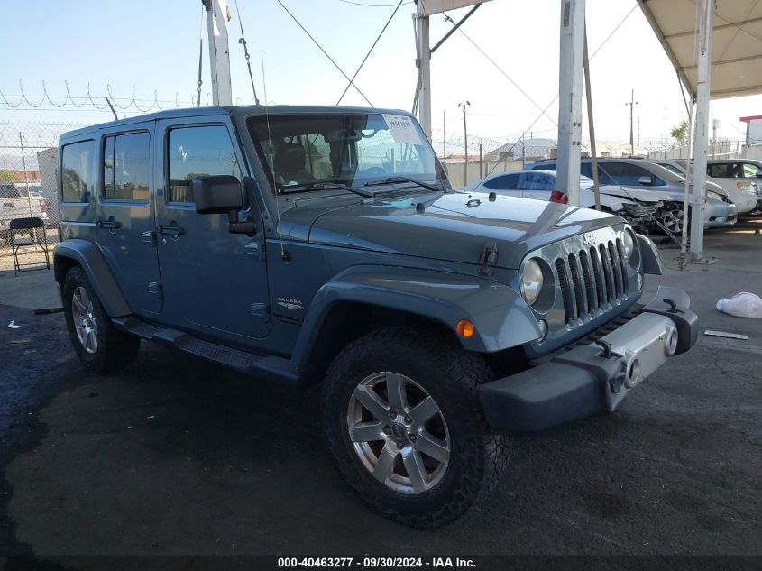 2014 Jeep Wrangler Unlimited Sahara VIN: 1C4BJWEG0EL128887 Lot: 40463277