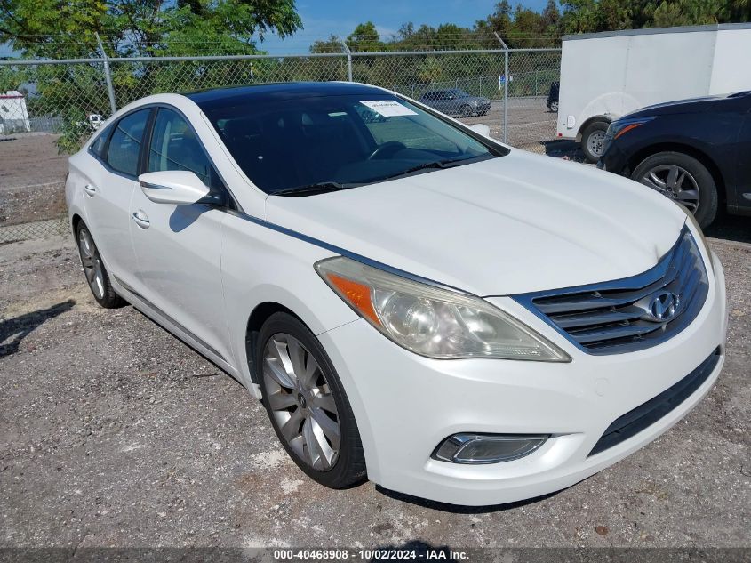 2013 Hyundai Azera Gls/Limited VIN: KMHFH4JG2DA197979 Lot: 40468908