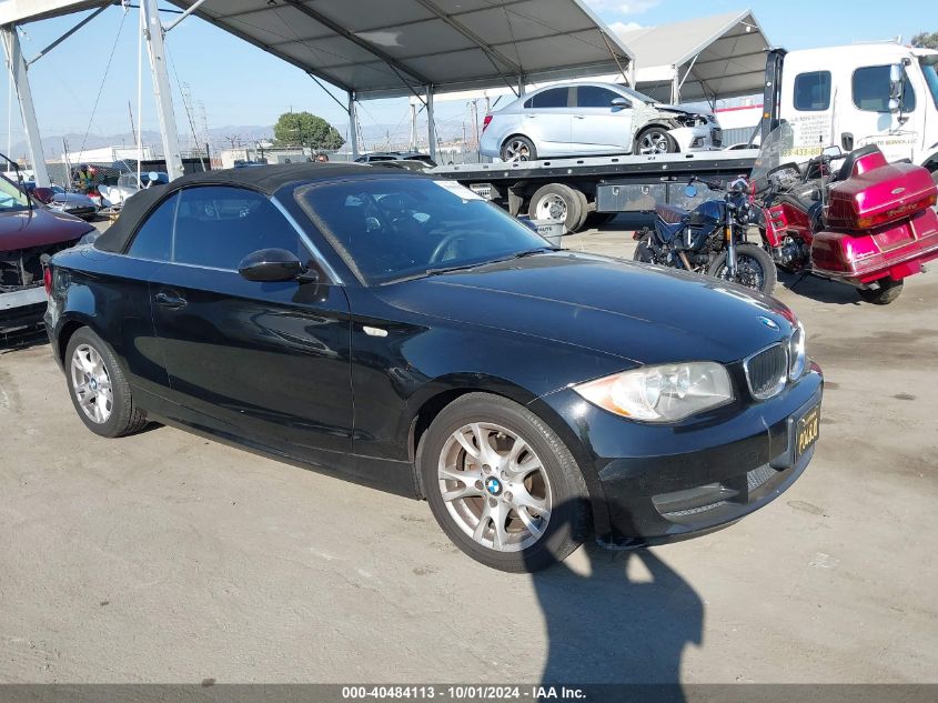 2009 BMW 128I I VIN: WBAUN13599VH80919 Lot: 40484113