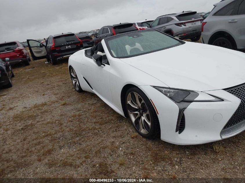 2021 Lexus Lc 500 VIN: JTHKPAAY8MA100232 Lot: 40496233