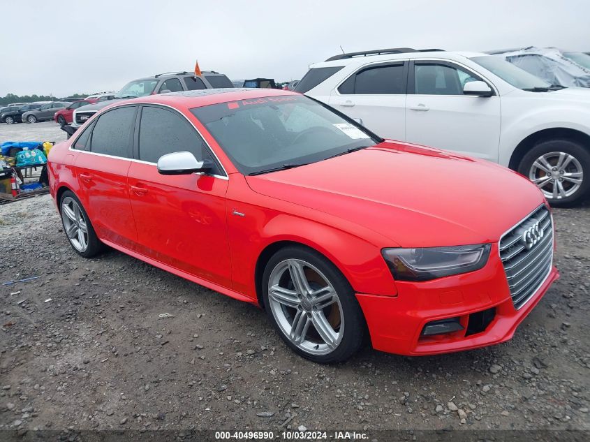 2013 Audi S4 3.0T Premium Plus VIN: WAUBGAFL1DA254857 Lot: 40496990