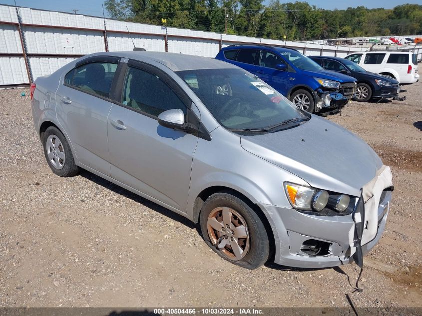 2016 Chevrolet Sonic Ls Auto VIN: 1G1JA5SH2G4185696 Lot: 40504466