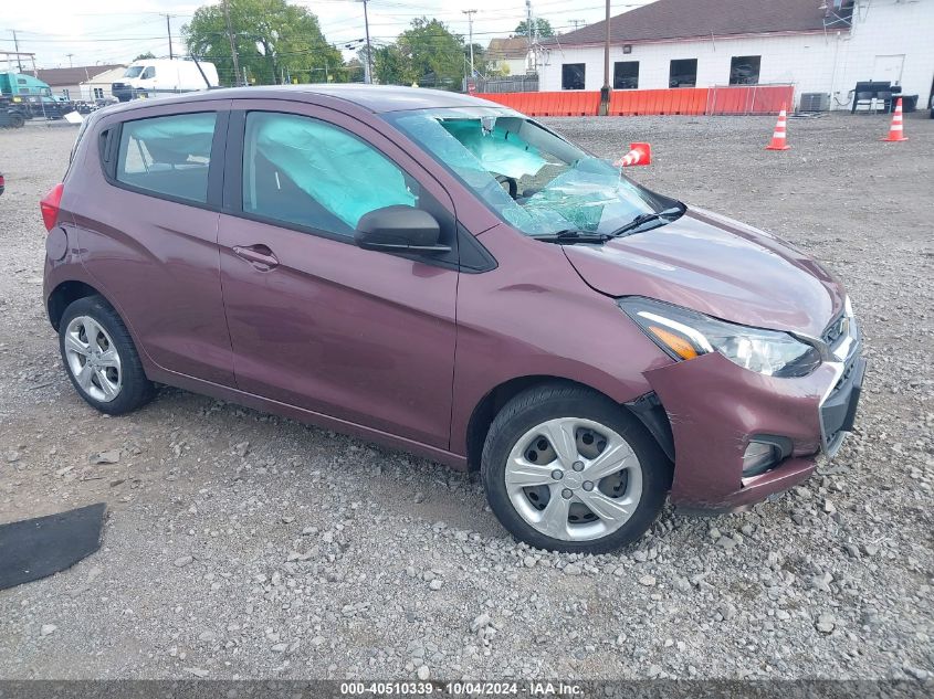 2021 Chevrolet Spark Fwd Ls Automatic VIN: KL8CB6SAXMC741611 Lot: 40510339