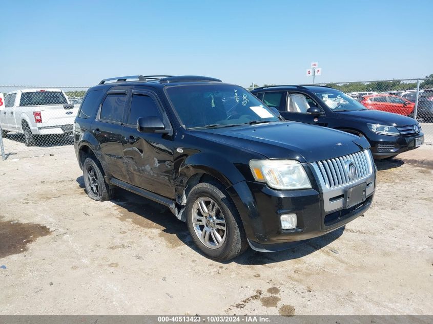 2009 Mercury Mariner Premier V6 VIN: 4M2CU87G59KJ12064 Lot: 40513423