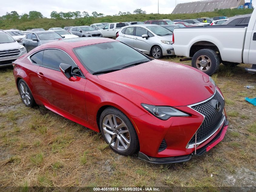 2021 Lexus Rc 300 VIN: JTHAA5BC0M5011187 Lot: 40519575