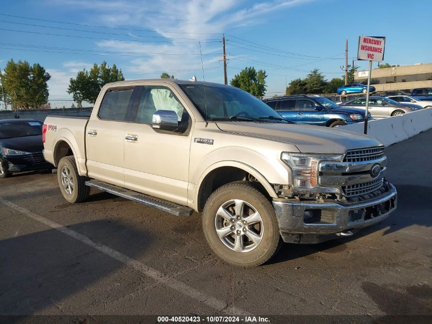 2018 Ford F-150 Lariat VIN: 1FTEW1E56JKD10156 Lot: 40520423