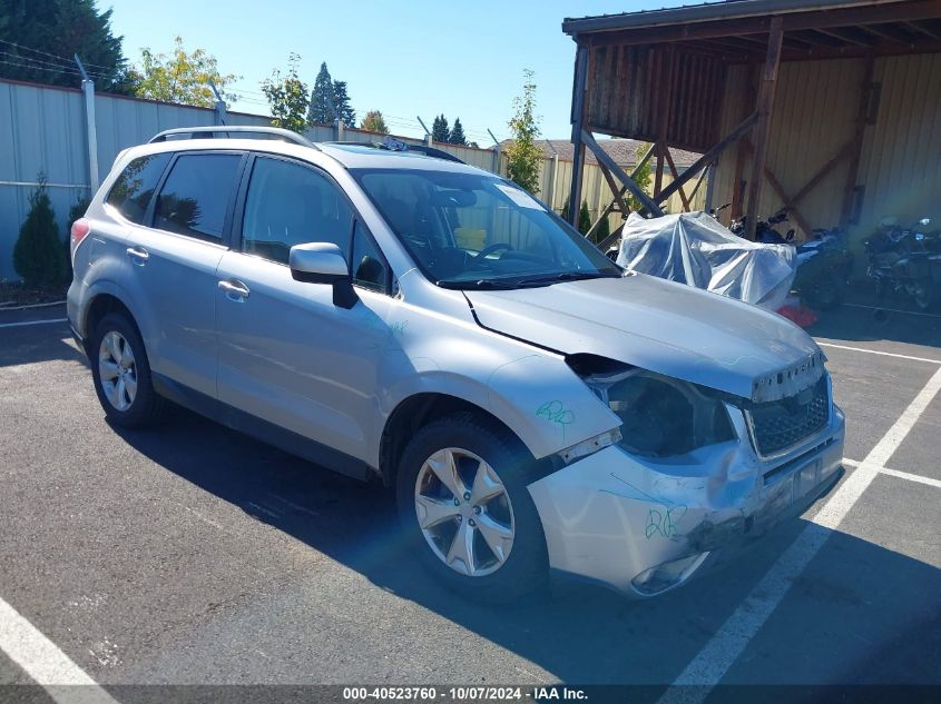 2015 Subaru Forester 2.5I Limited VIN: JF2SJAHC3FH825505 Lot: 40523760