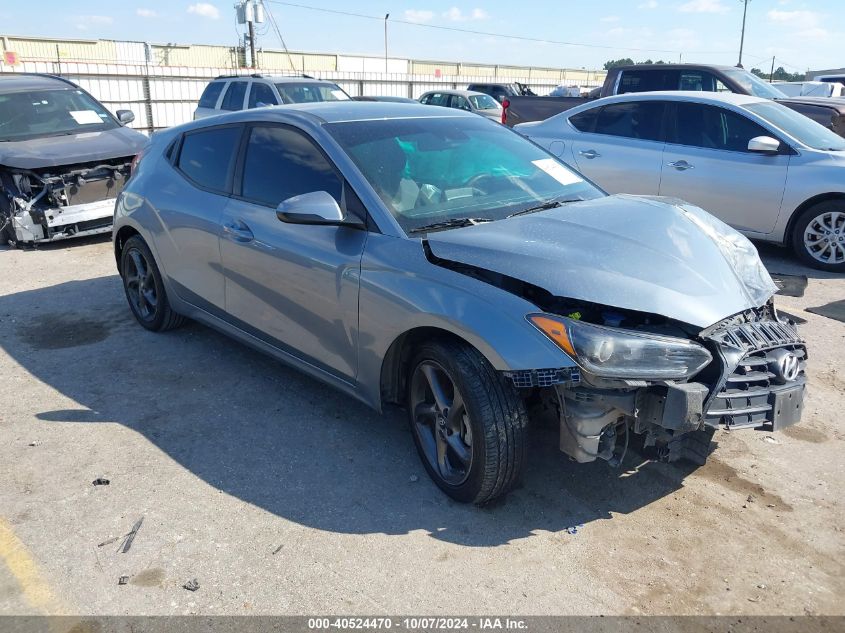 2019 Hyundai Veloster 2.0 VIN: KMHTG6AF9KU013982 Lot: 40524470