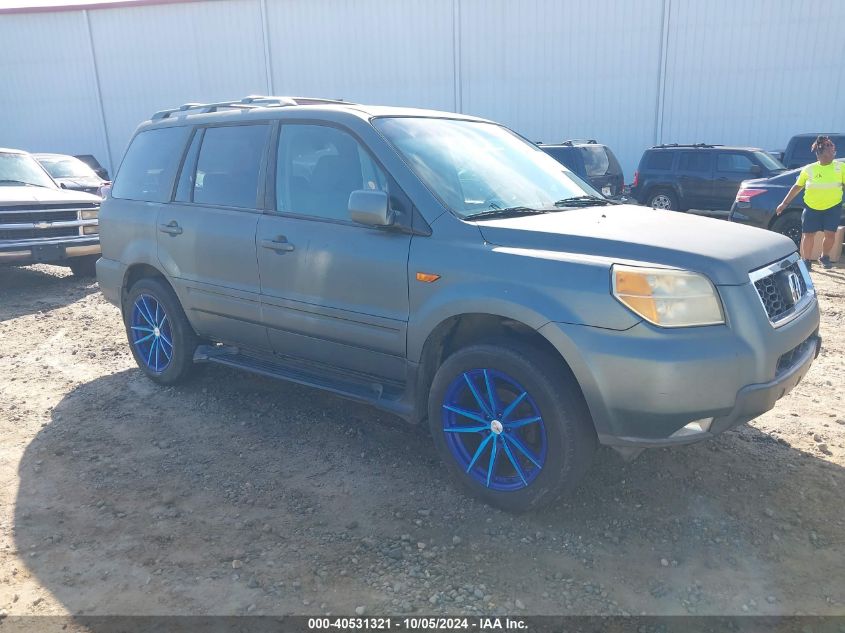 2006 Honda Pilot Ex VIN: 5FNYF28496B018396 Lot: 40531321