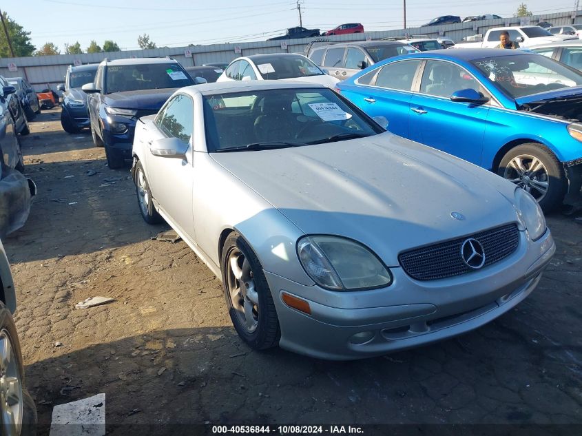 2003 Mercedes-Benz Slk 320 VIN: WDBKK65F53F282994 Lot: 40536844