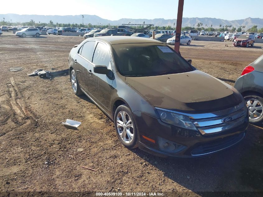 2012 Ford Fusion Se VIN: 3FAHP0HG8CR341172 Lot: 40539109