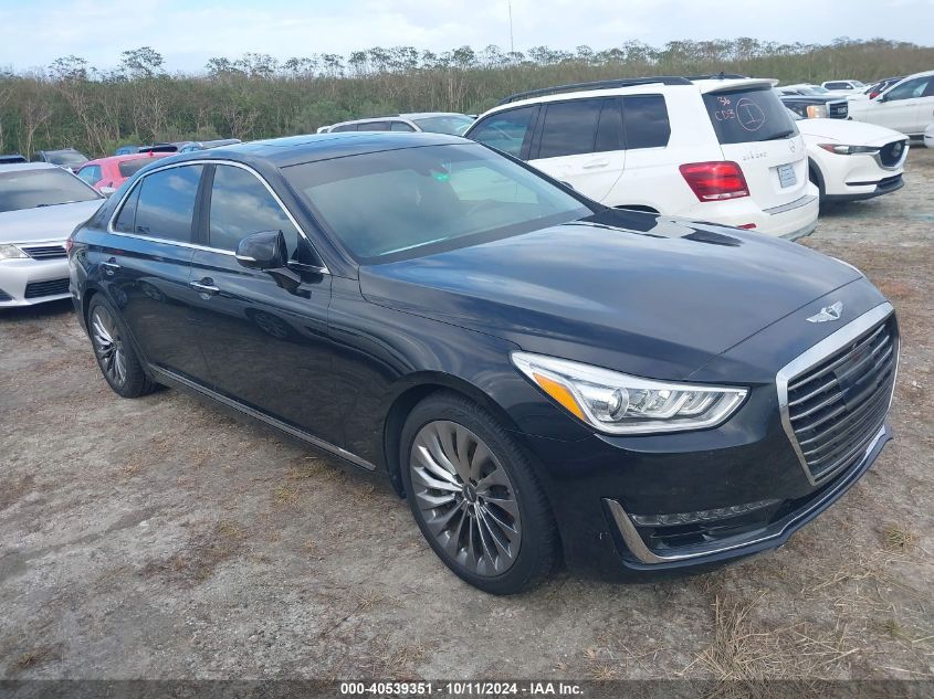 2018 Genesis G90 Ultimate VIN: KMHG54JH7JU037032 Lot: 40539351