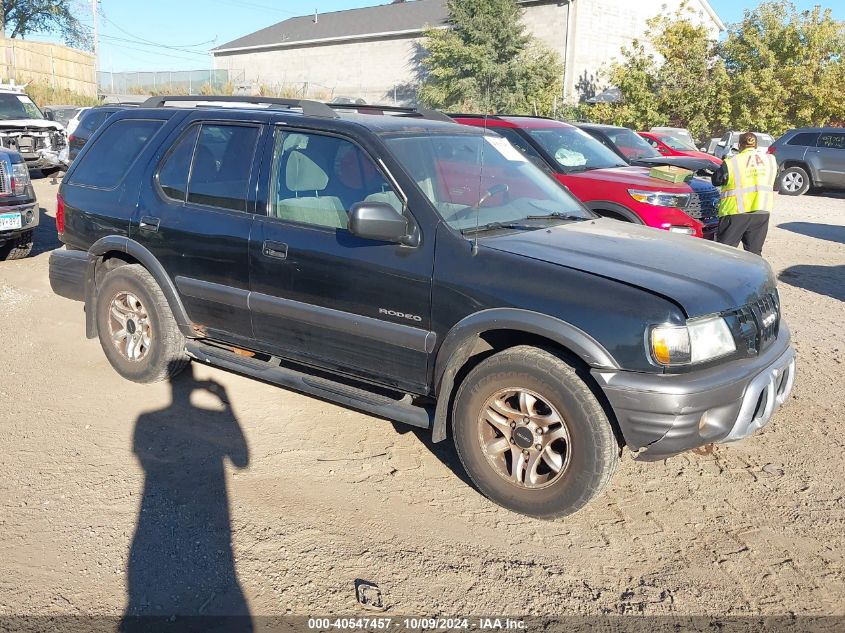 2003 Isuzu Rodeo S VIN: 4S2DM58W634313955 Lot: 40547457