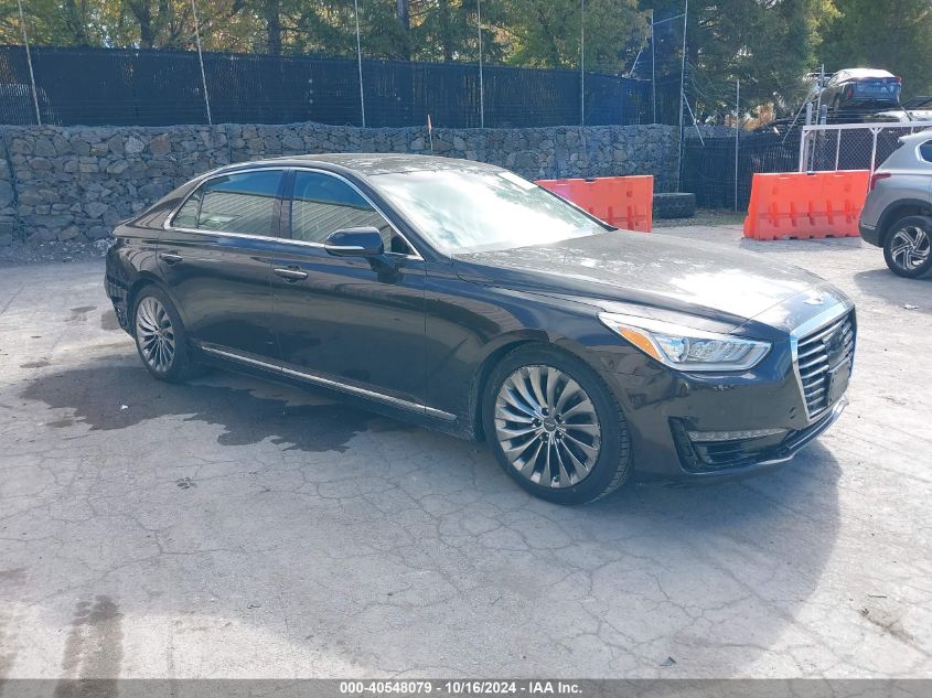 2019 Genesis G90 3.3T Premium VIN: KMHG34JA5KU052817 Lot: 40548079