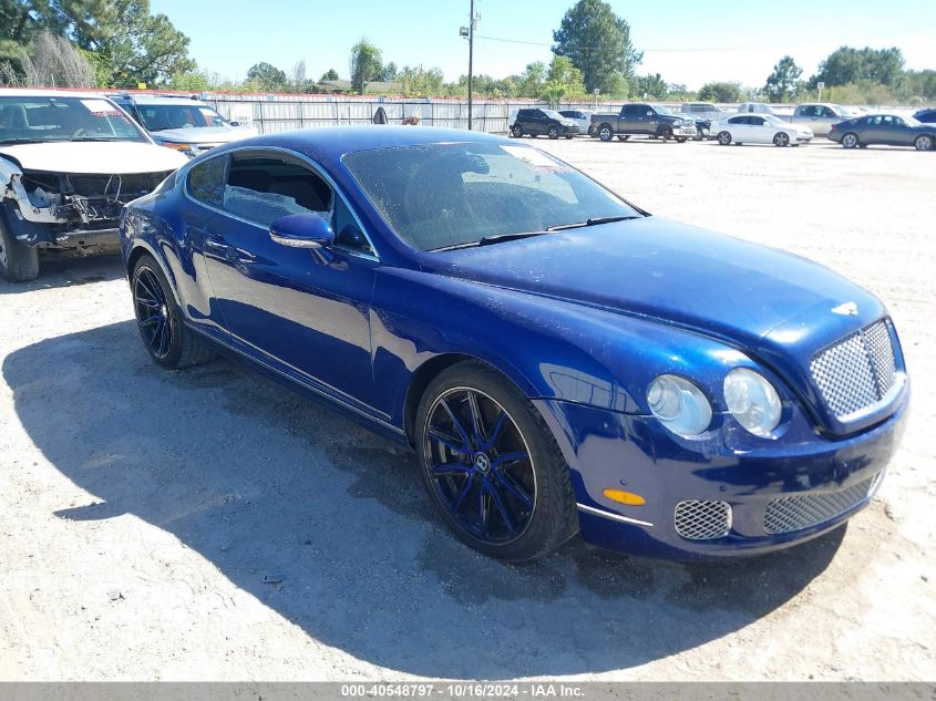 2006 Bentley Continental Gt VIN: SCBCR63W76C039488 Lot: 40548797