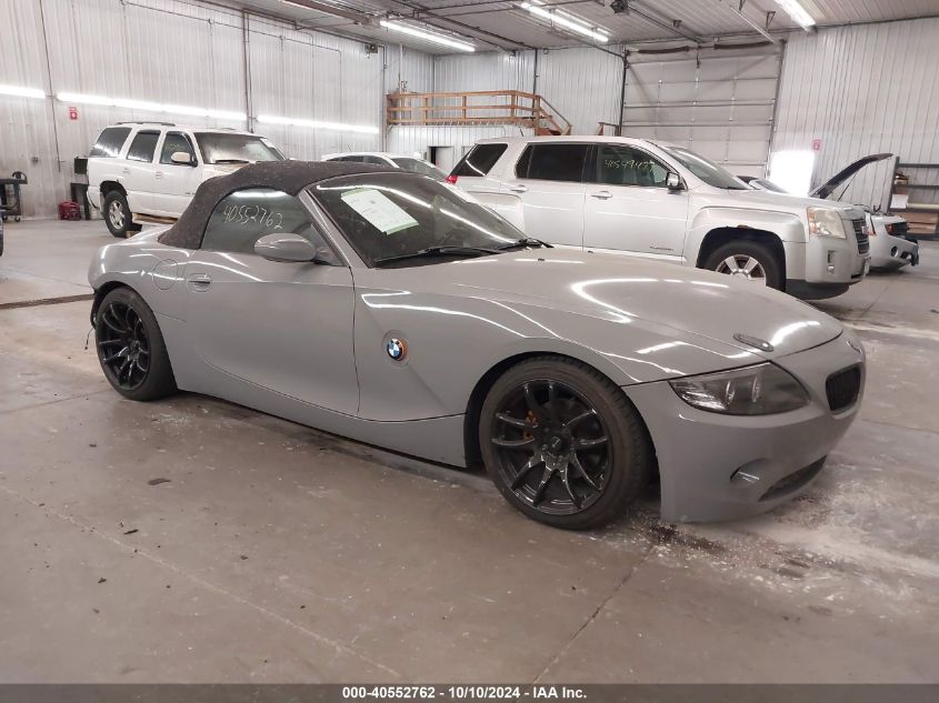 2004 BMW Z4 2.5I VIN: 4USBT33504LS51107 Lot: 40552762