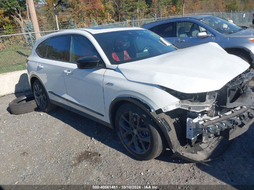 2022 Acura Mdx A-Spec Package VIN: 5J8YE1H08NL051705 Lot: 40561481