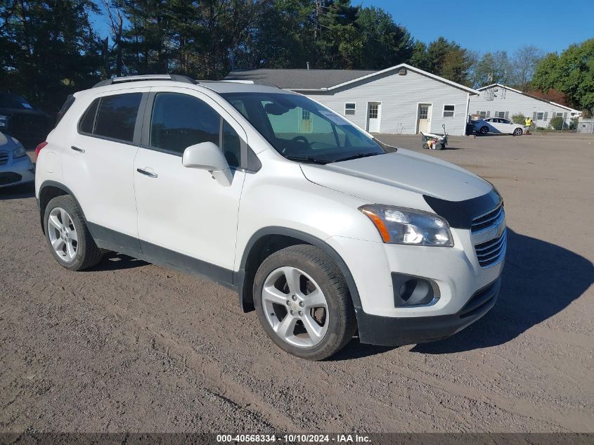 2015 Chevrolet Trax Ltz VIN: KL7CJTSB1FB261125 Lot: 40568334