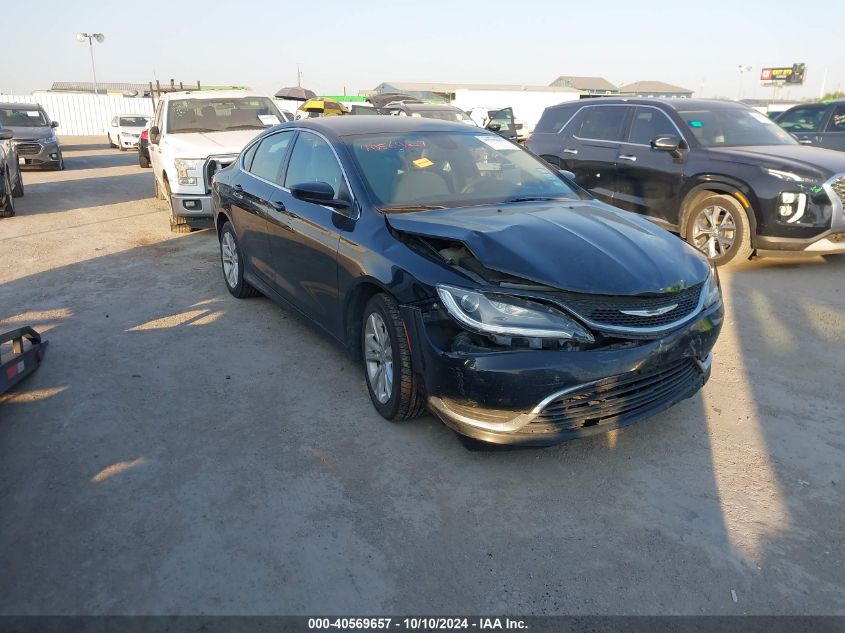 2016 Chrysler 200 Limited VIN: 1C3CCCAB7GN143986 Lot: 40569657