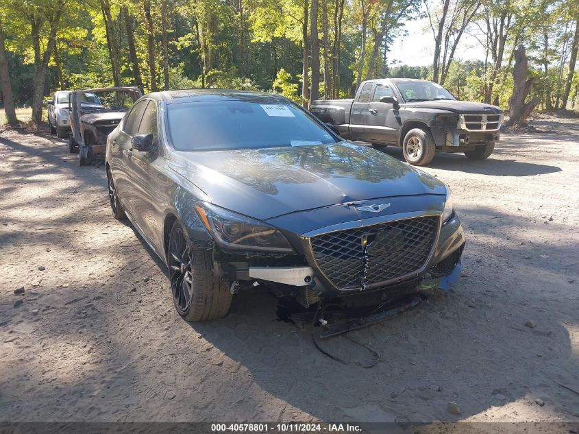 2019 Genesis G80 3.3T Sport VIN: KMHGN4JB1KU300399 Lot: 40578801