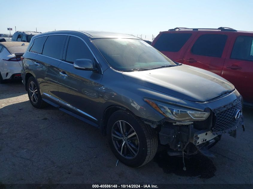 2019 Infiniti Qx60 Pure VIN: 5N1DL0MN2KC549999 Lot: 40586148