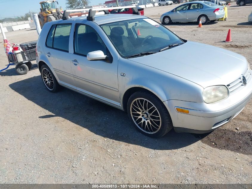 2002 Volkswagen Golf Gls 2.0L VIN: 9BWGK61JX24059917 Lot: 40589813