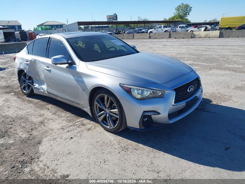 2019 Infiniti Q50 3.0T Signature Edition VIN: JN1EV7AP1KM541553 Lot: 40594706