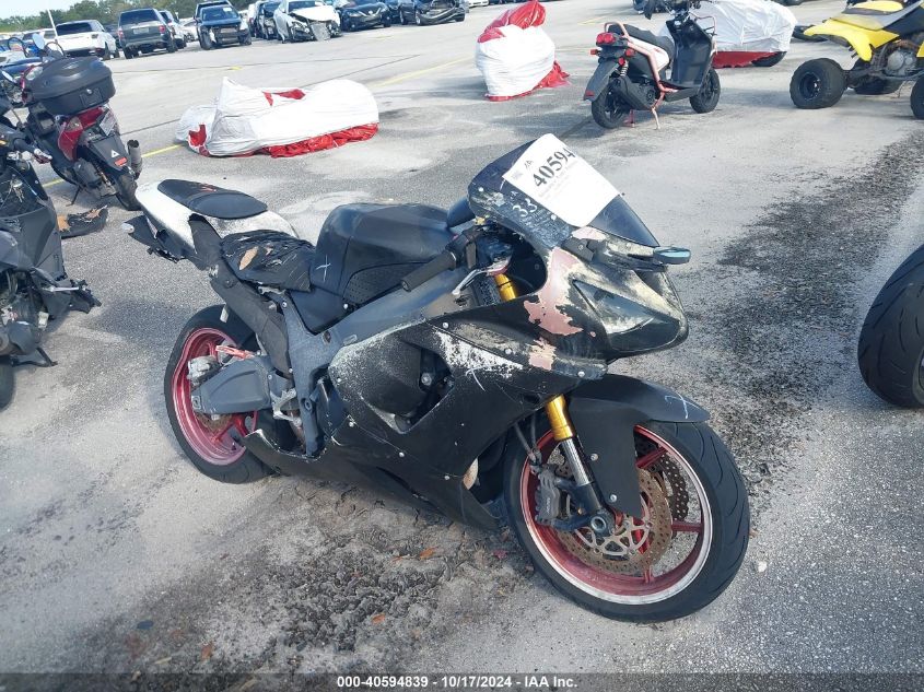 2006 Kawasaki Zx636 C1 VIN: JKBZXJD196A001863 Lot: 40594839