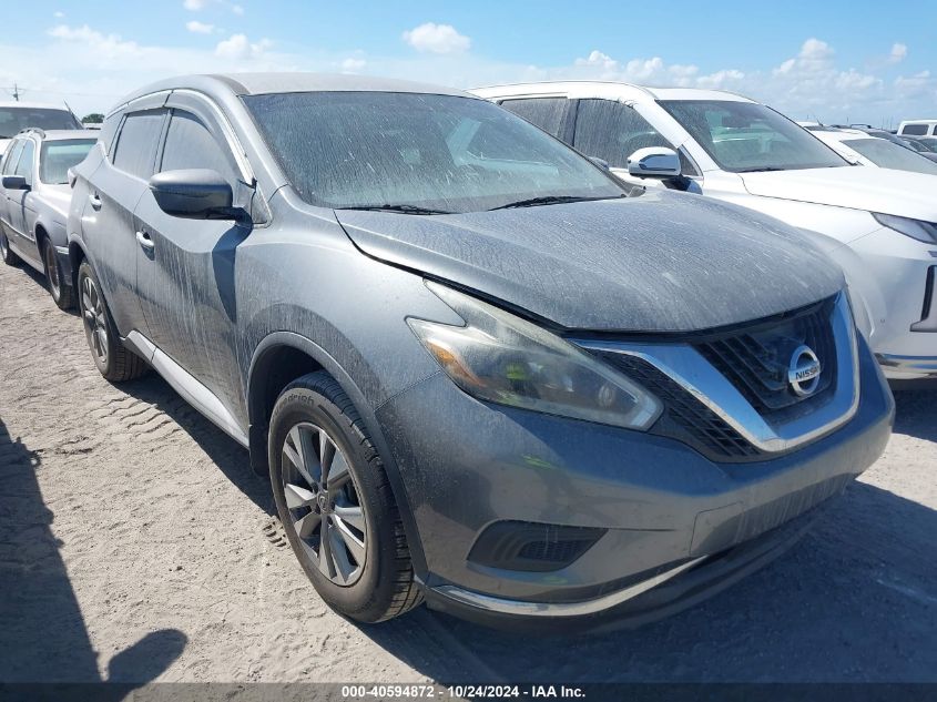 2018 Nissan Murano S/Sl/Sv/Platinum VIN: 5N1AZ2MG8JN184181 Lot: 40594872