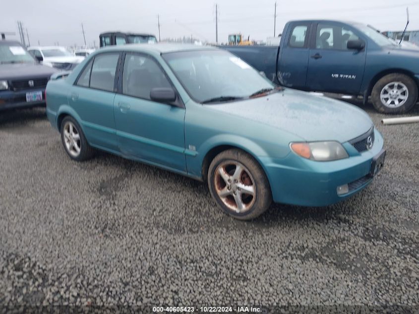 2001 Mazda Protege Es/Lx VIN: JM1BJ226410402785 Lot: 40605423