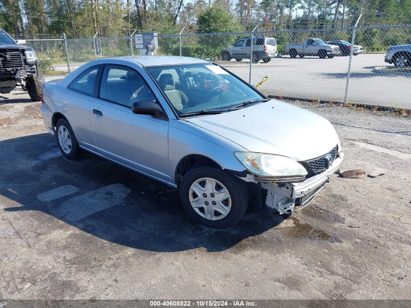 2005 Honda Civic Vp VIN: 1HGEM22115L020910 Lot: 40608822